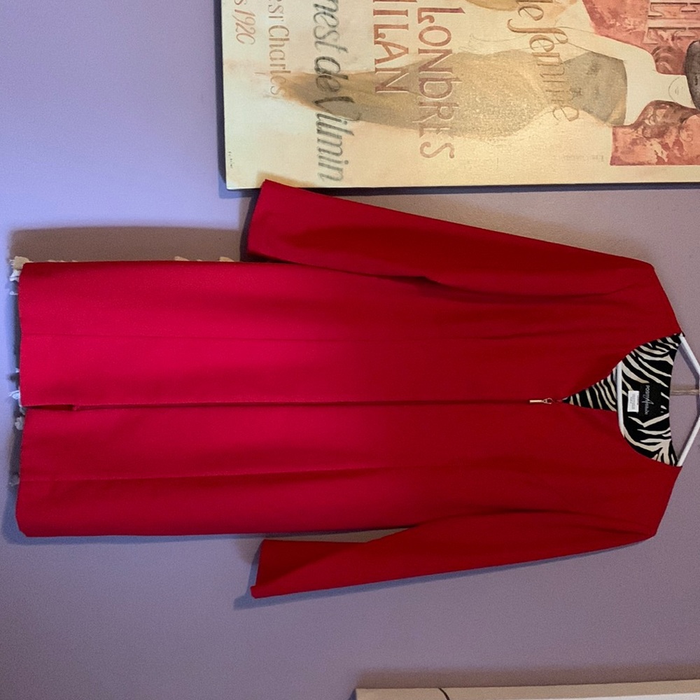 Red dress